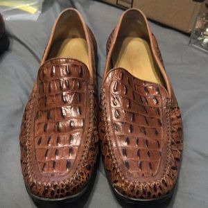 Brass boot genuine sheep skin size 10m